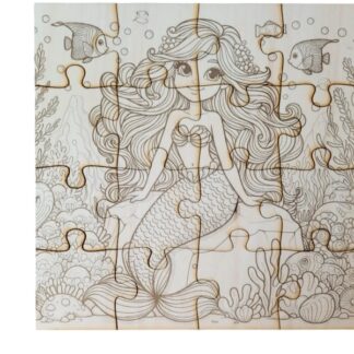 Kids Mermaid Puzzle